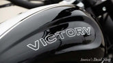 2X Victory Outline Motorcycle Gas Tank Decals Stickers New OEM Oracle Universal